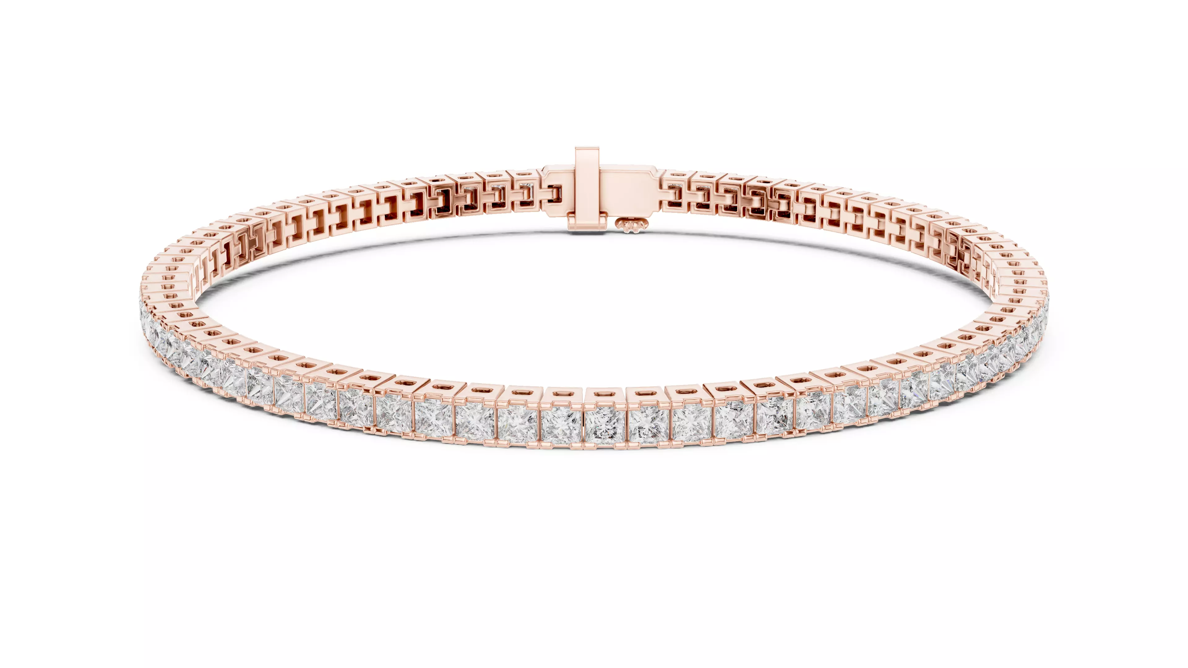 Tennis Bracelet 3dm stl renders Animation video details  3D print model_0