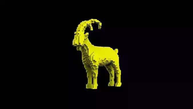 goat voxel
