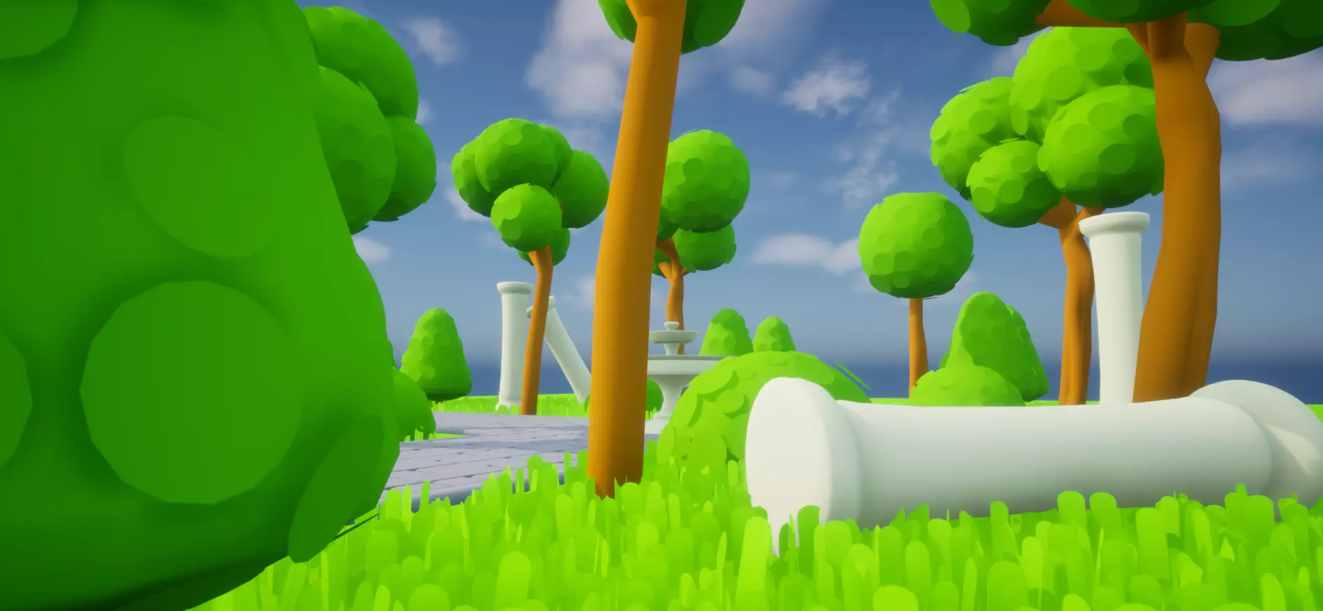 Stylized Low-Poly Game Ready Asset Pack Low-poly 3D model_1