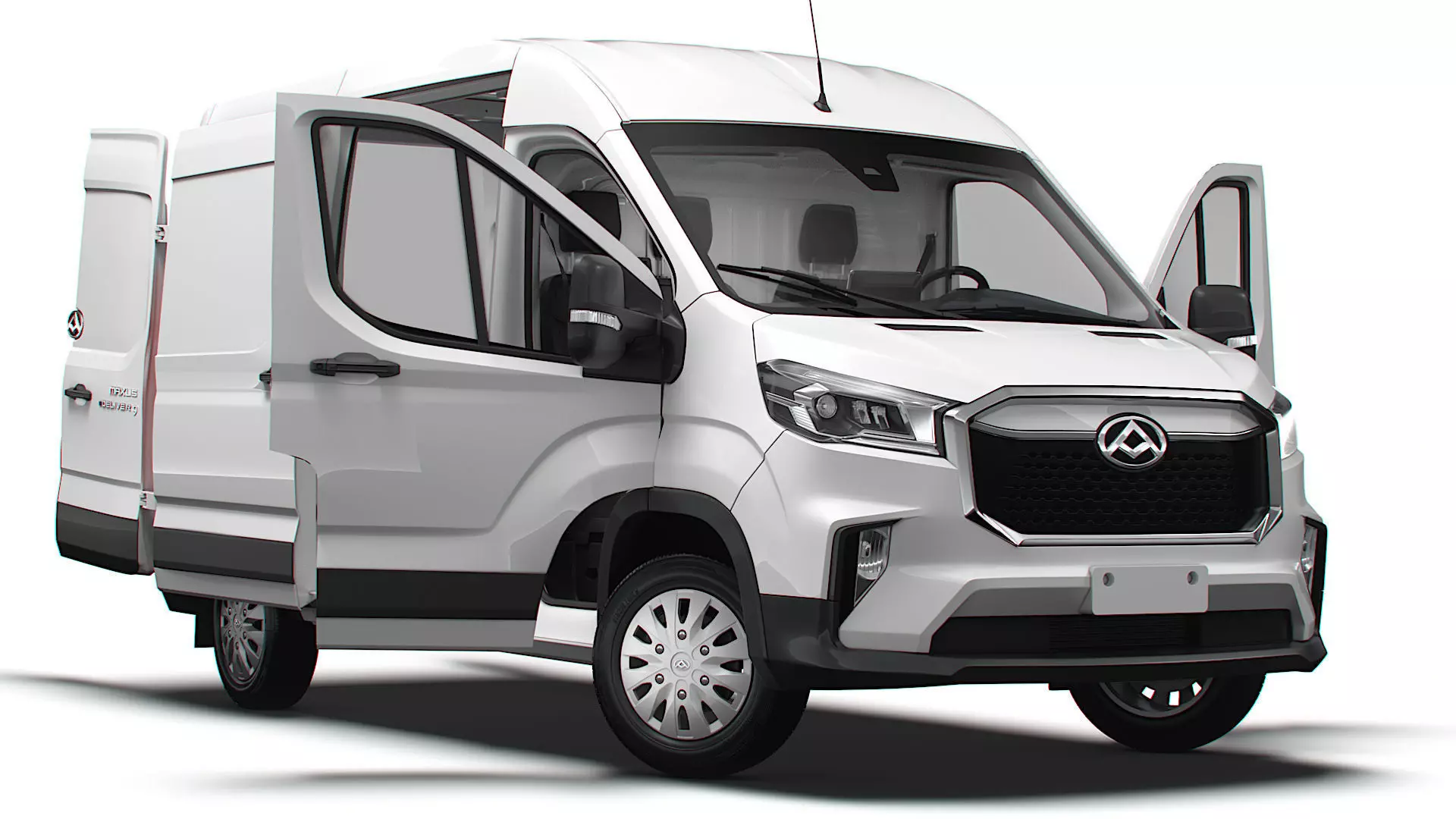 Maxus e Deliver 9 Van L2H2 HQInt 2025 3D model