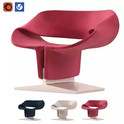 Marsels  modern curve chair