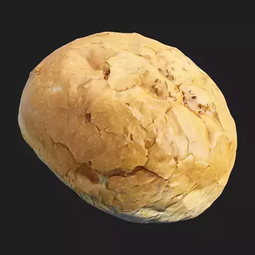 Hamburger Bun 3D Model Vol 05 Low-poly 3D model