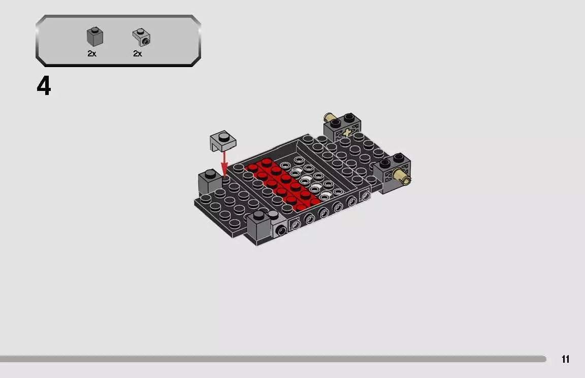 TwindBricks3D - 76908 Lambo Countach 3D print model_6