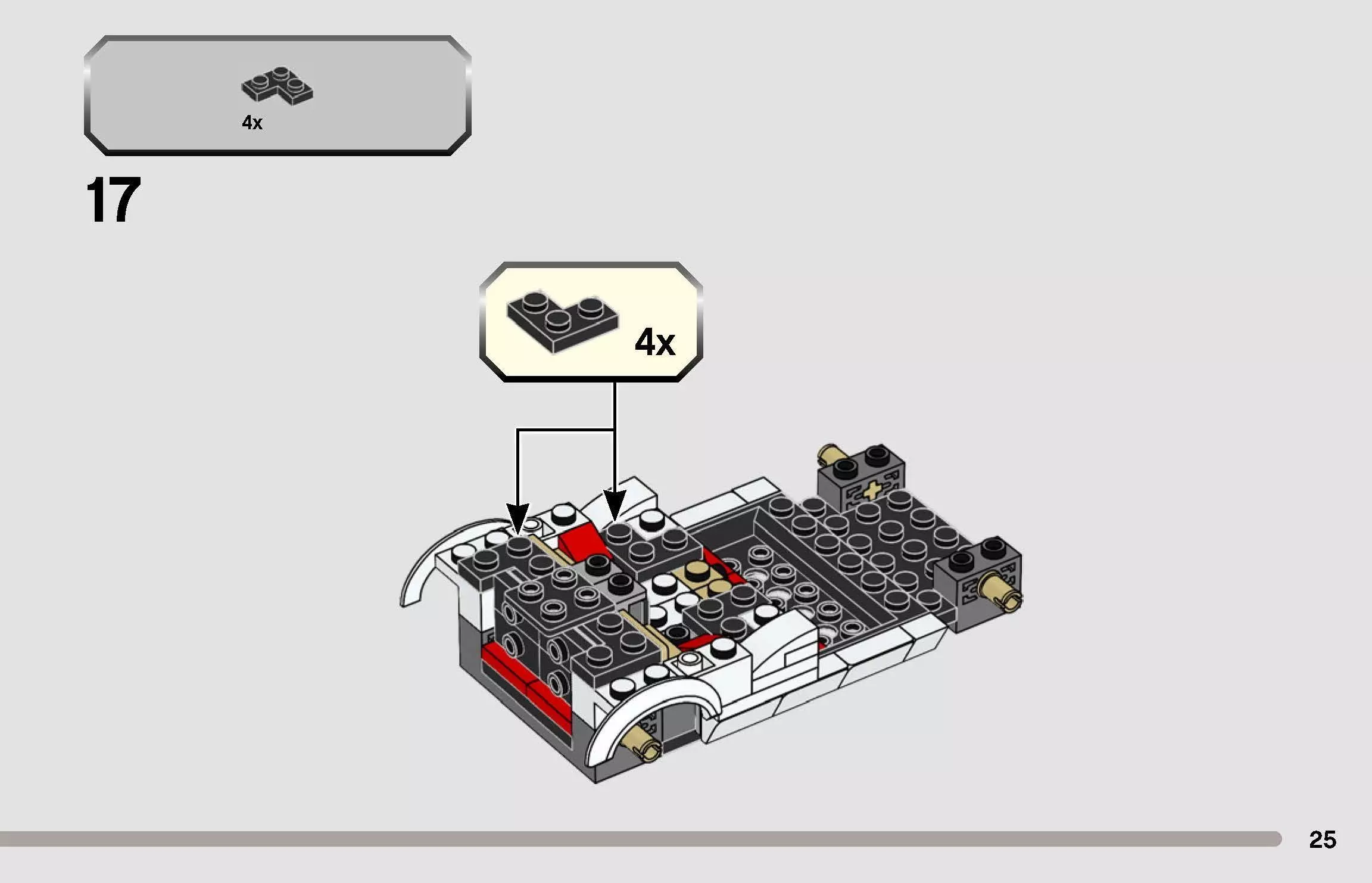 TwindBricks3D - 76908 Lambo Countach 3D print model_20