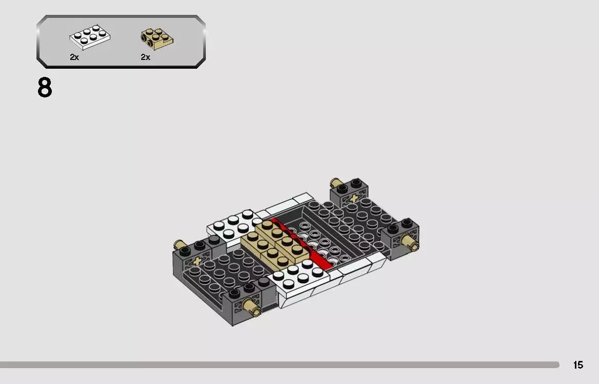 TwindBricks3D - 76908 Lambo Countach 3D print model_10
