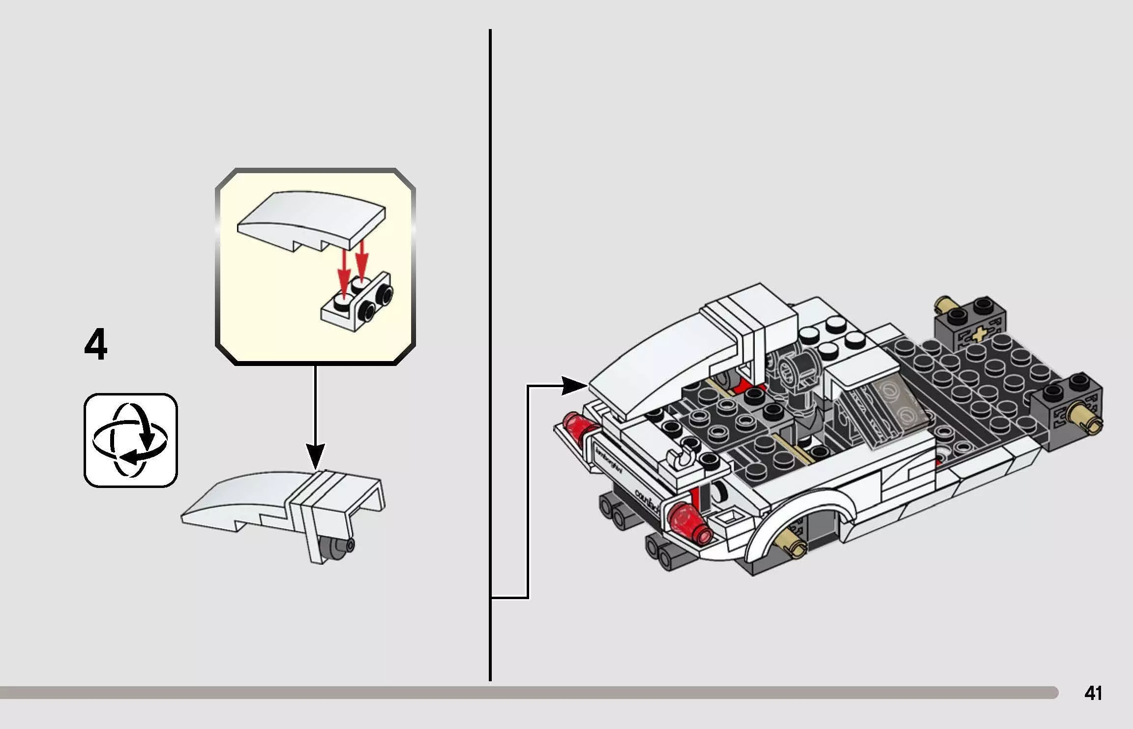 TwindBricks3D - 76908 Lambo Countach 3D print model_36