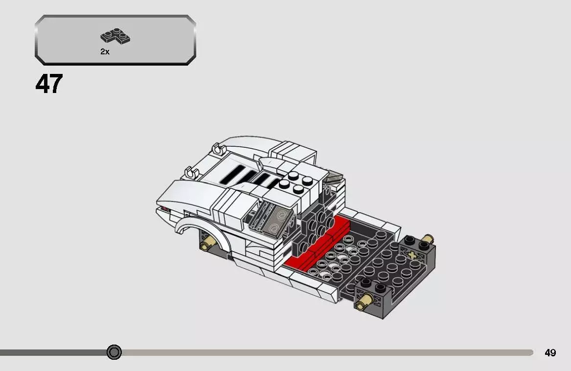 TwindBricks3D - 76908 Lambo Countach 3D print model_44