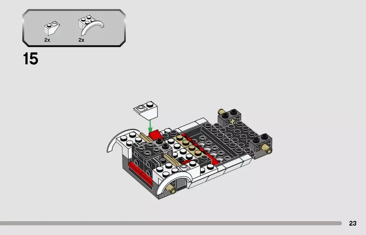 TwindBricks3D - 76908 Lambo Countach 3D print model_18