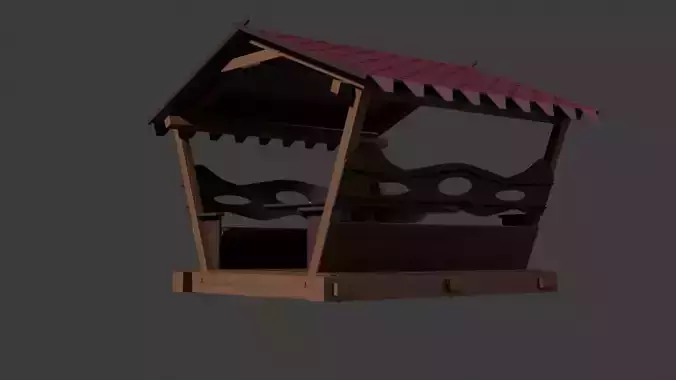 WOODEN GAZEBO