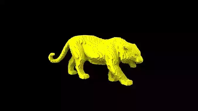 Tiger voxel