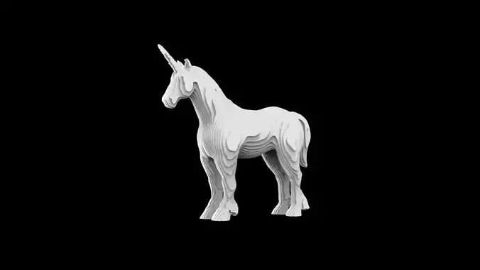 Unicorn Slice Form - parametric - multiLayer