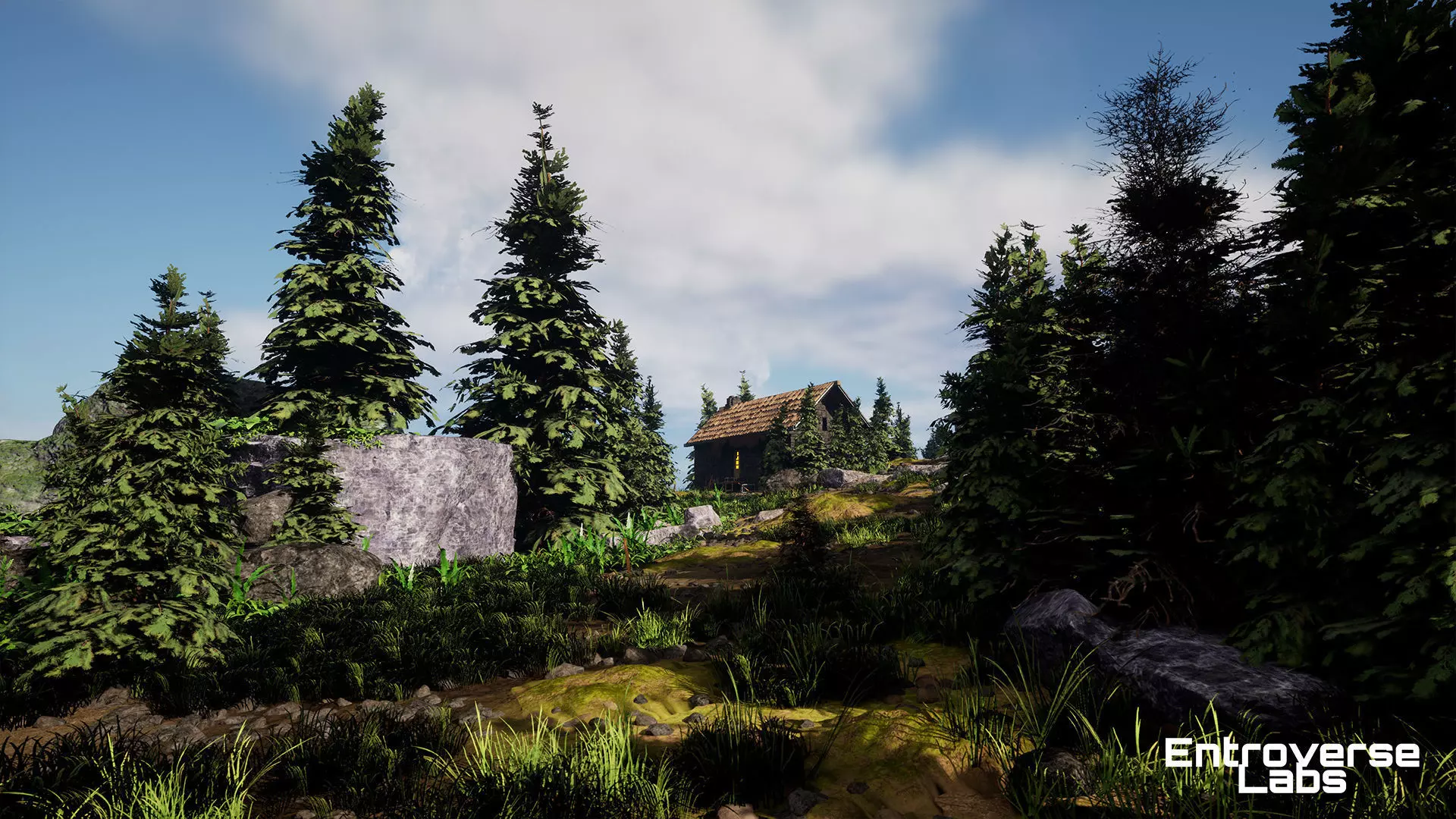 Abandoned Lighthouse Island - Unreal Engine  Low-poly 3D model_21