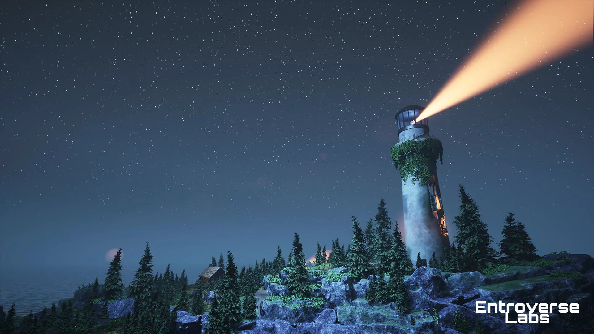 Abandoned Lighthouse Island - Unreal Engine  Low-poly 3D model_16