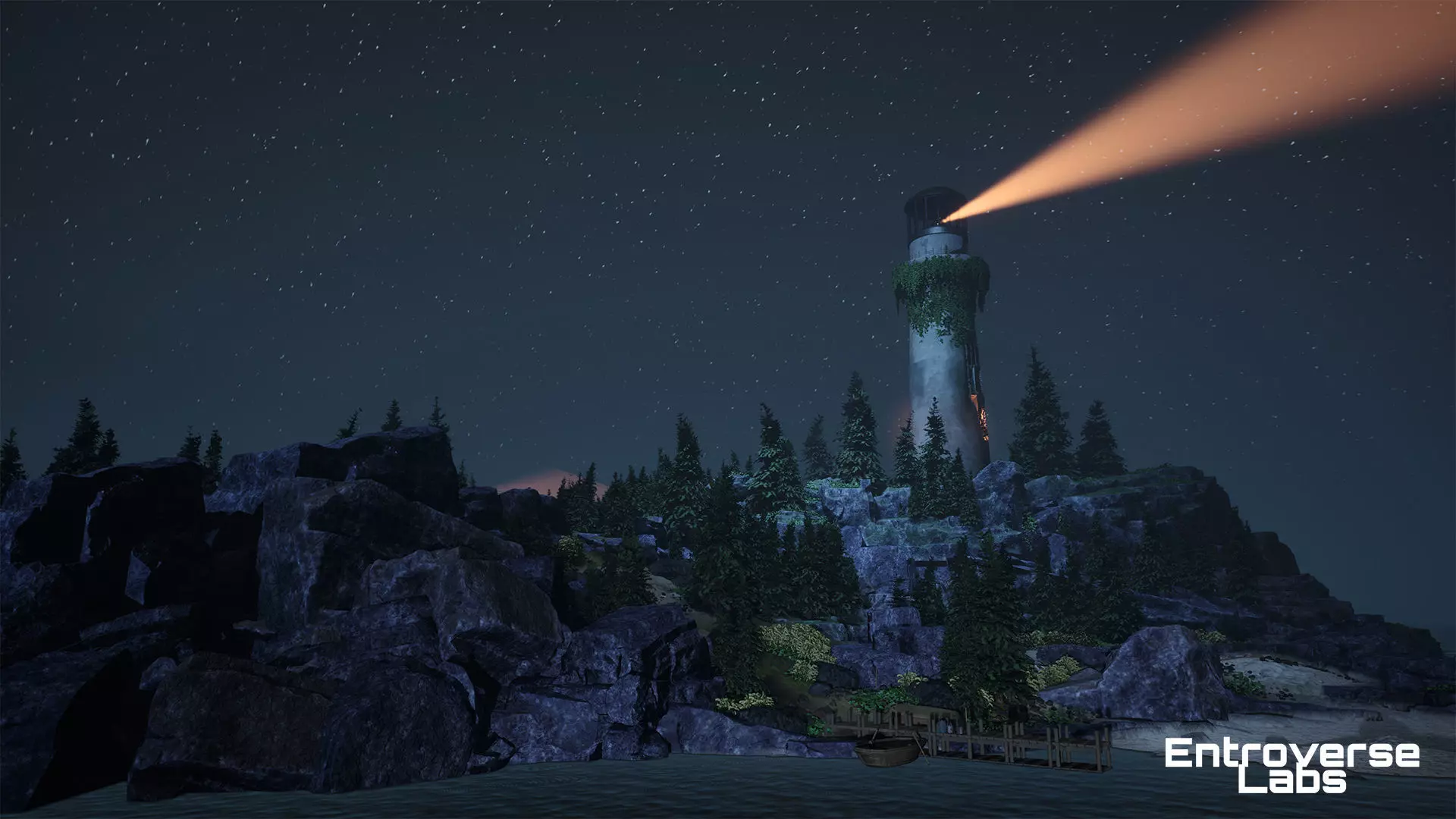 Abandoned Lighthouse Island - Unreal Engine  Low-poly 3D model_19