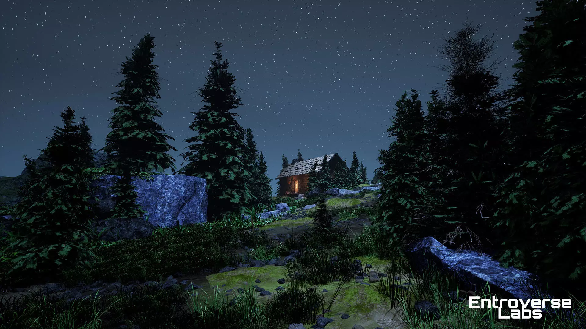 Abandoned Lighthouse Island - Unreal Engine  Low-poly 3D model_15