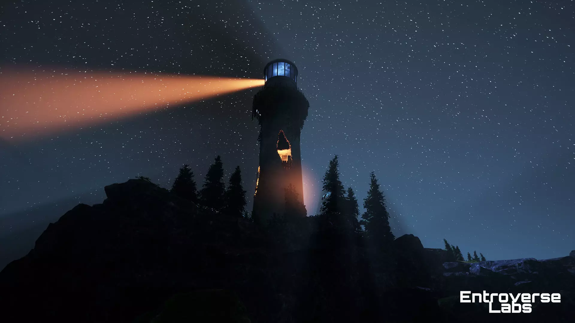 Abandoned Lighthouse Island - Unreal Engine  Low-poly 3D model_12