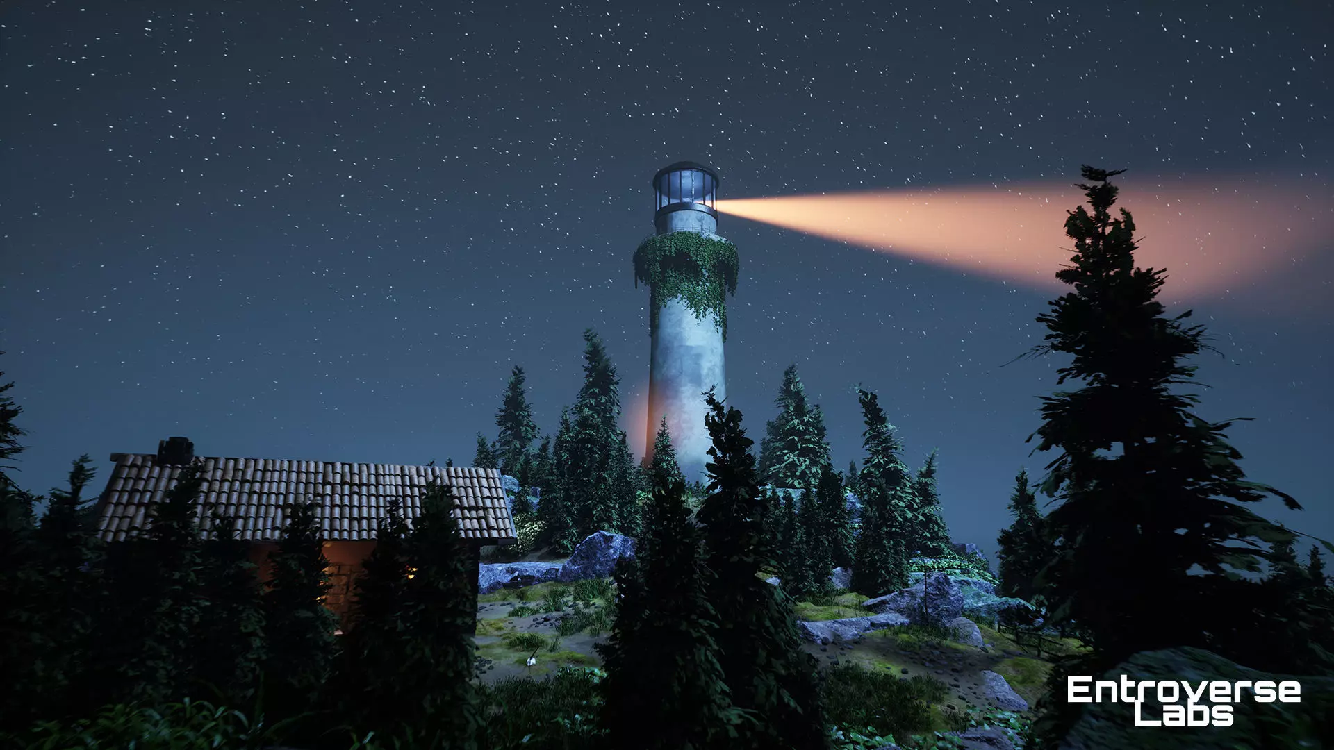 Abandoned Lighthouse Island - Unreal Engine  Low-poly 3D model_18