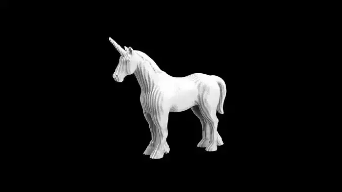 Unicorn Slice Form - parametric - multiLayer