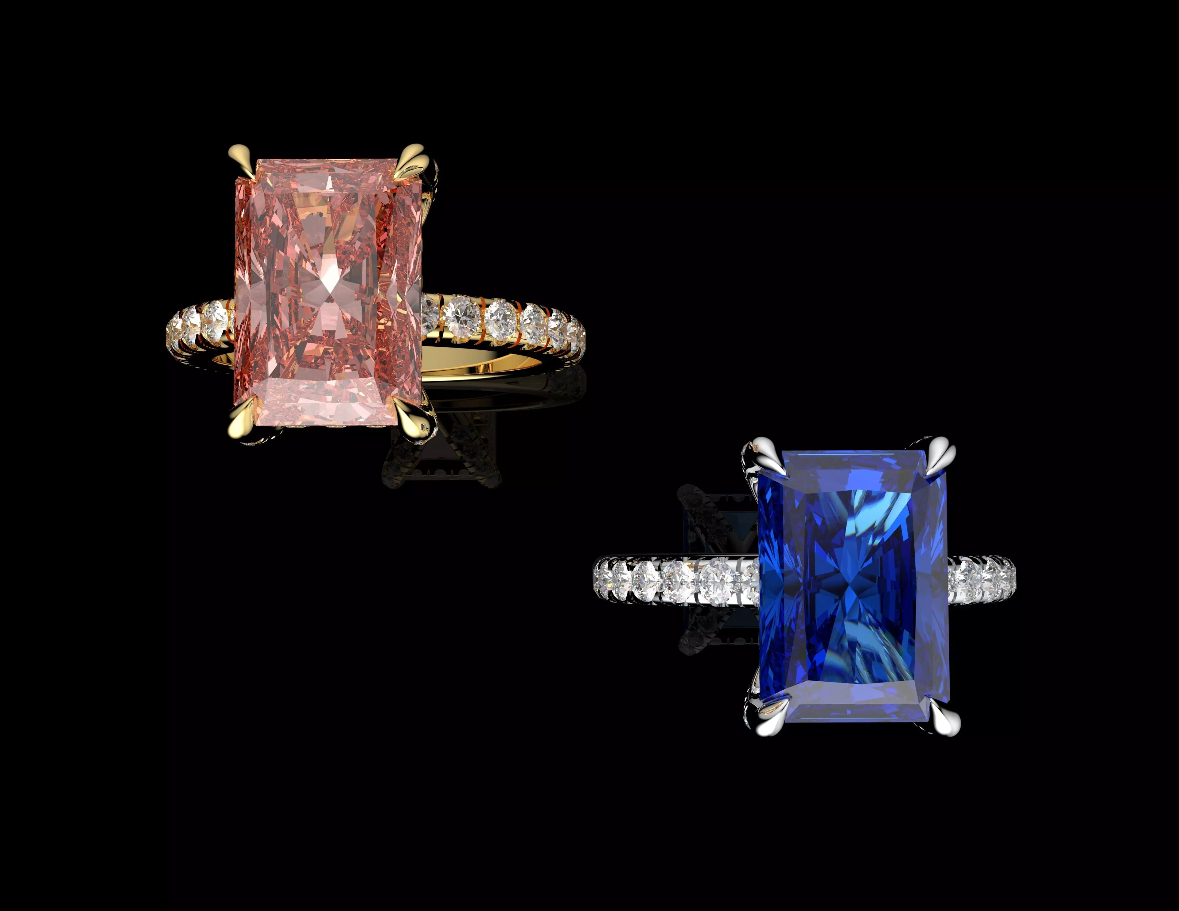 Gold N1443 3D print model_4