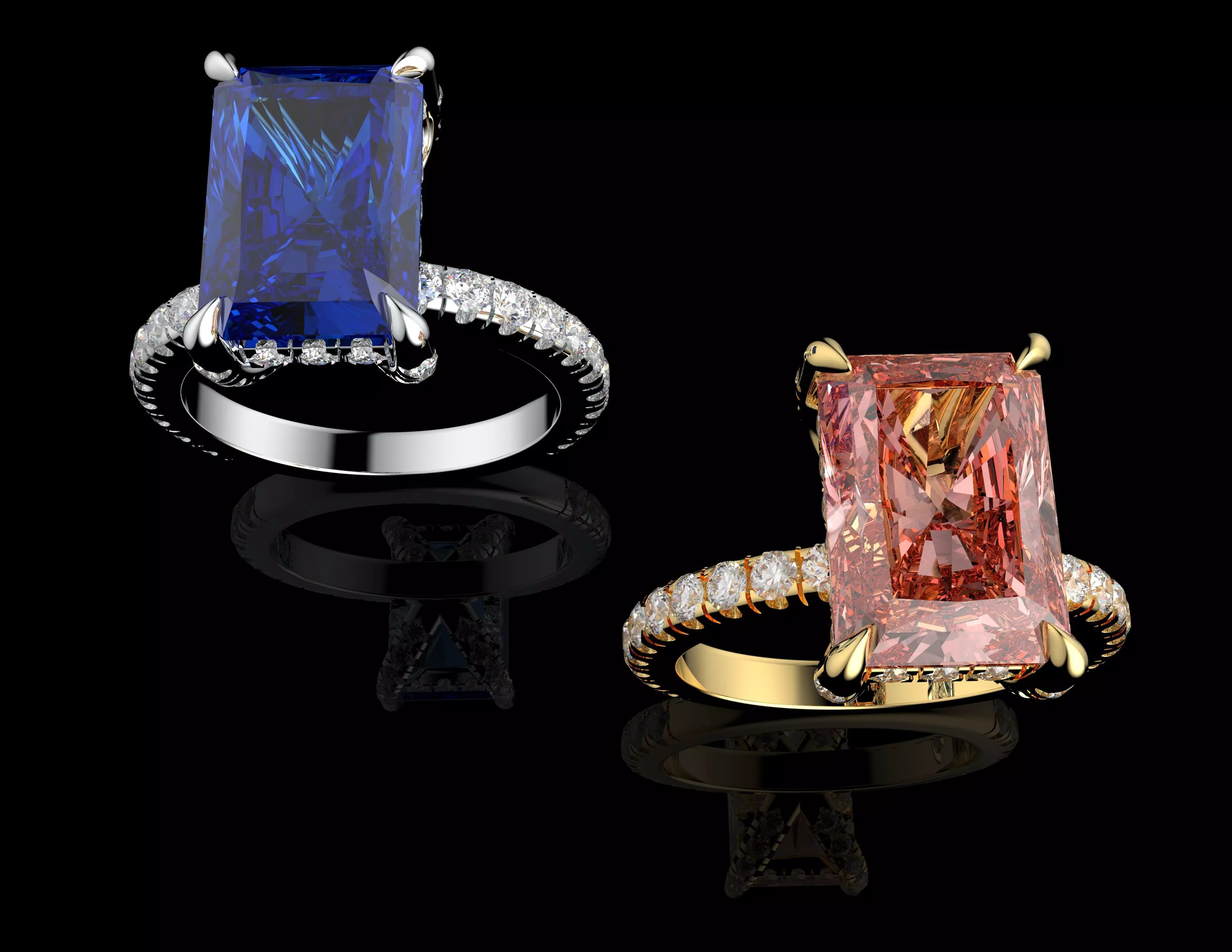 Gold N1443 3D print model_1