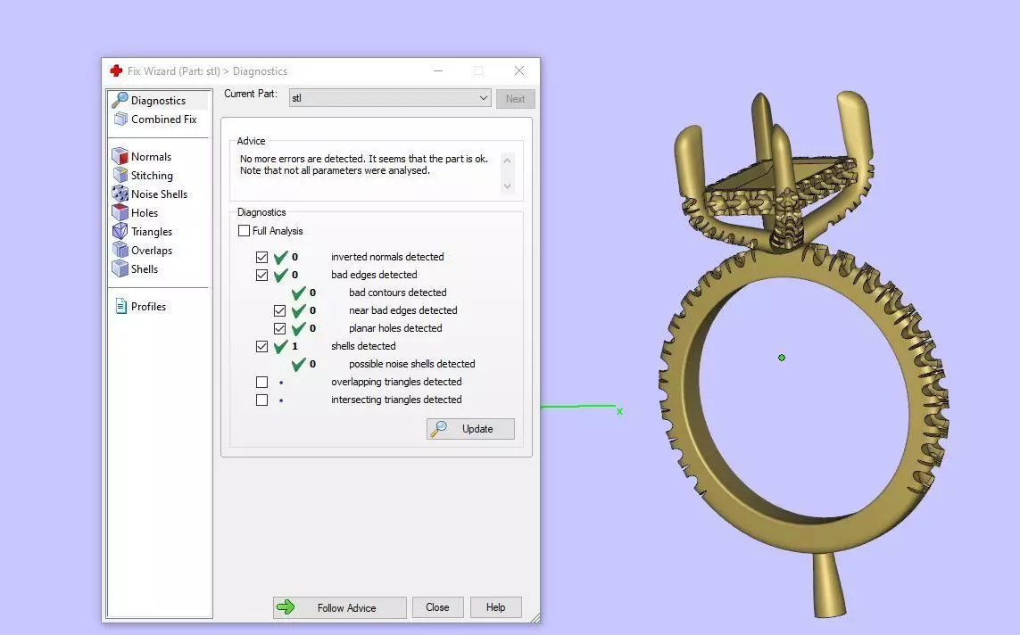 Gold N1443 3D print model_6
