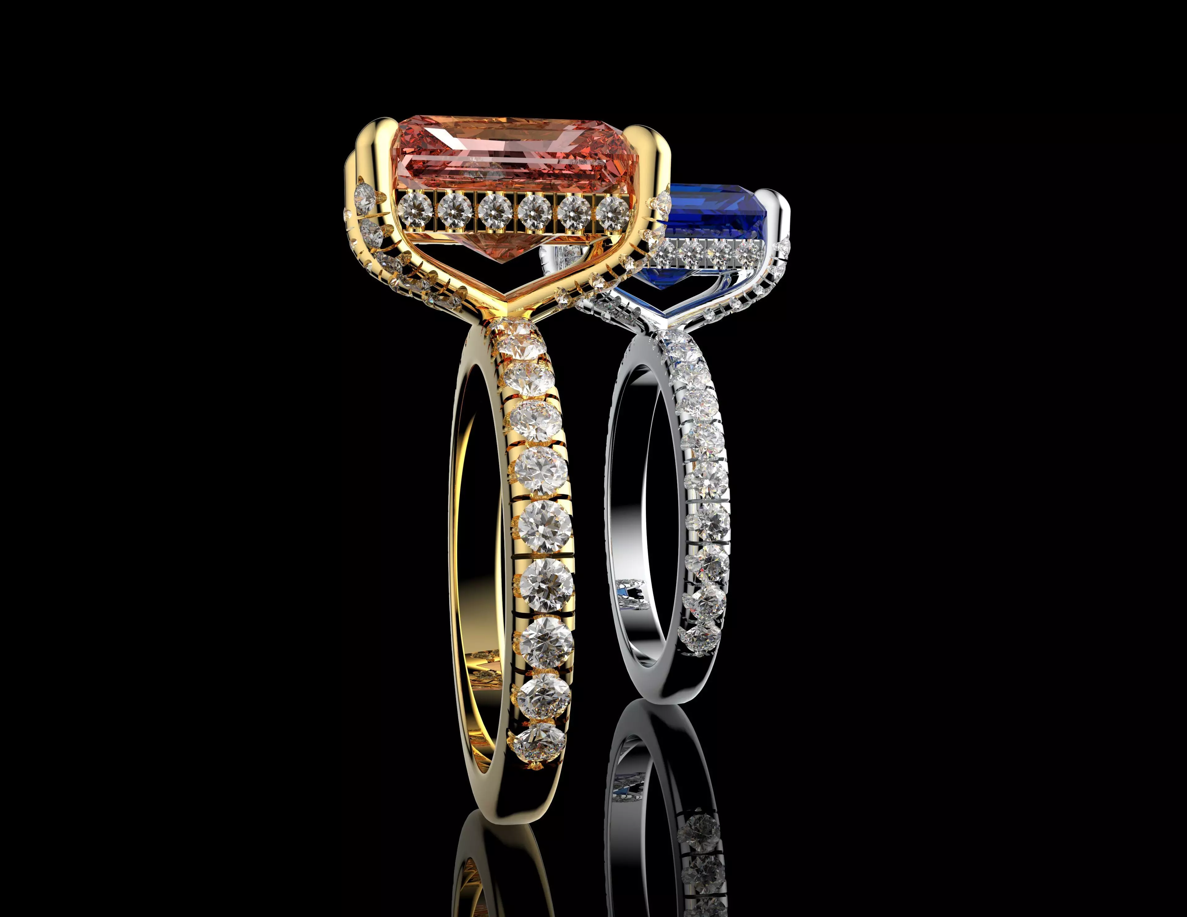 Gold N1443 3D print model_3