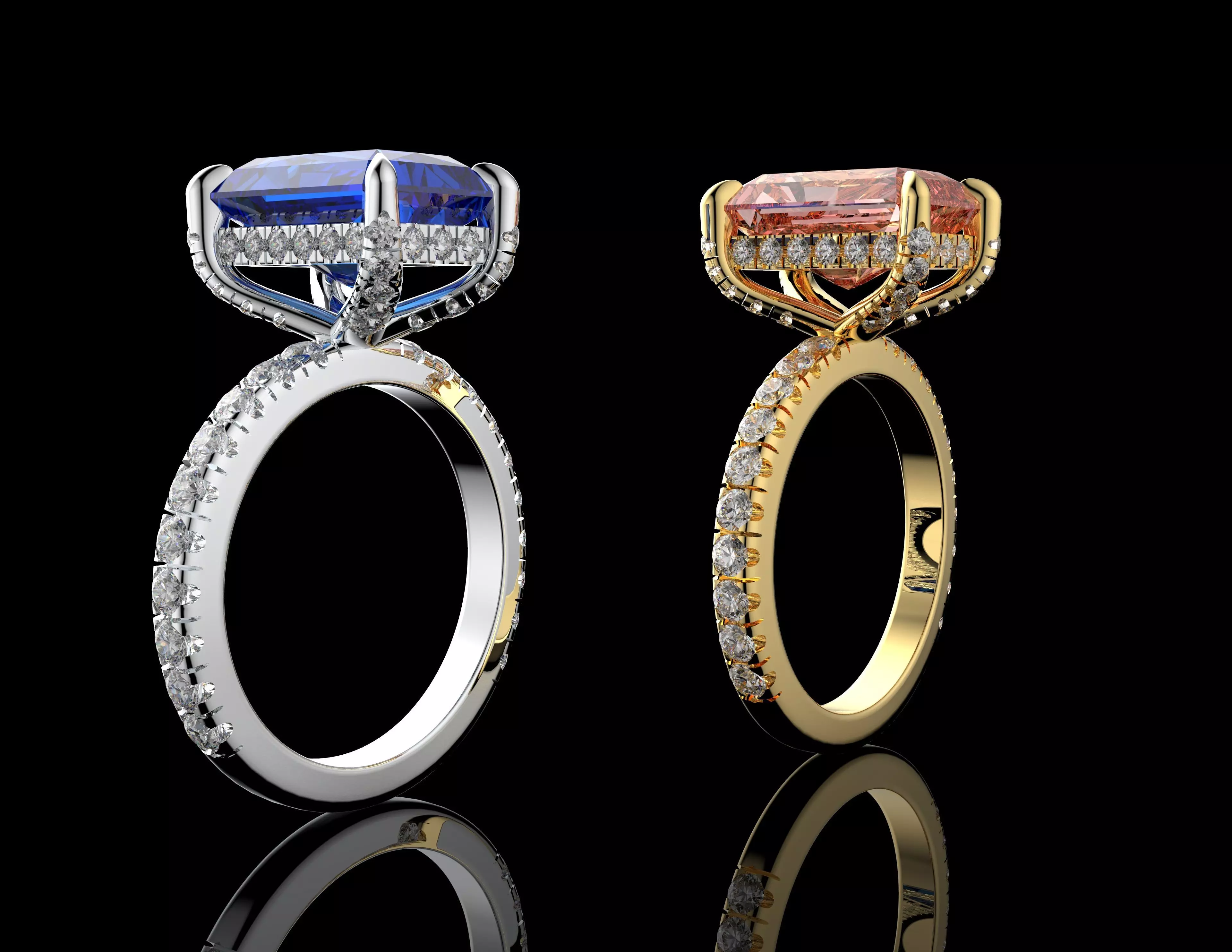 Gold N1443 3D print model_2