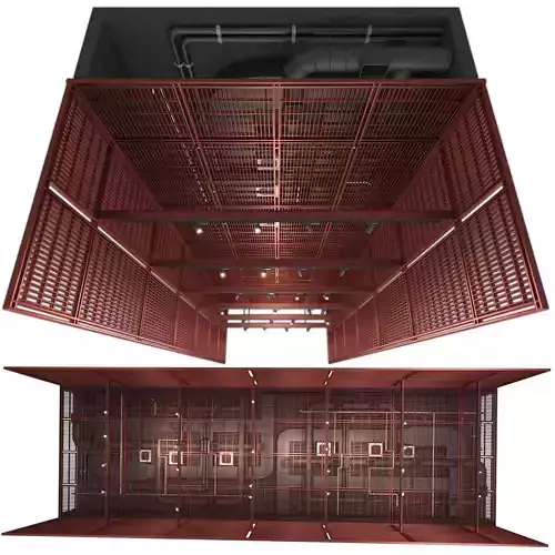 Industrial Ceiling 03 -3D Model 3D model