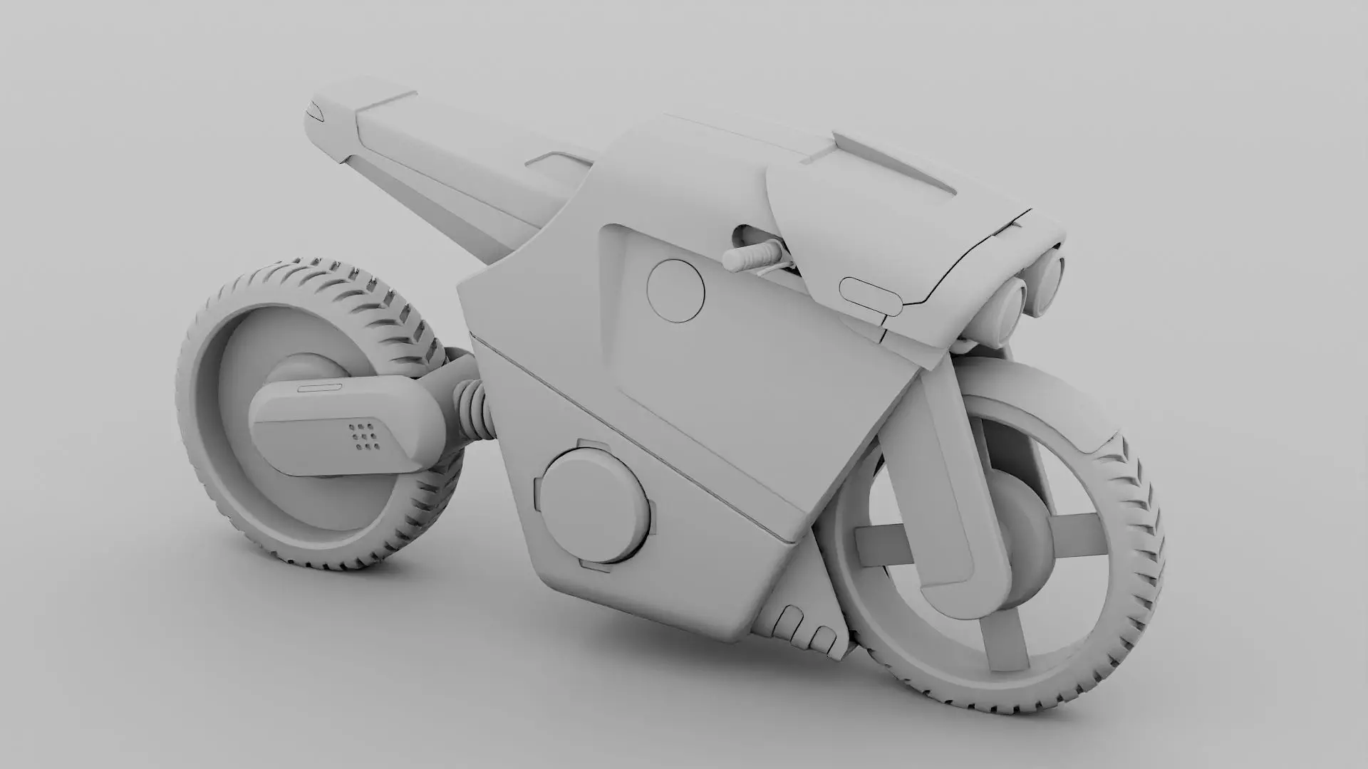 CYBER BIKE-01 Rigged 3D model_31