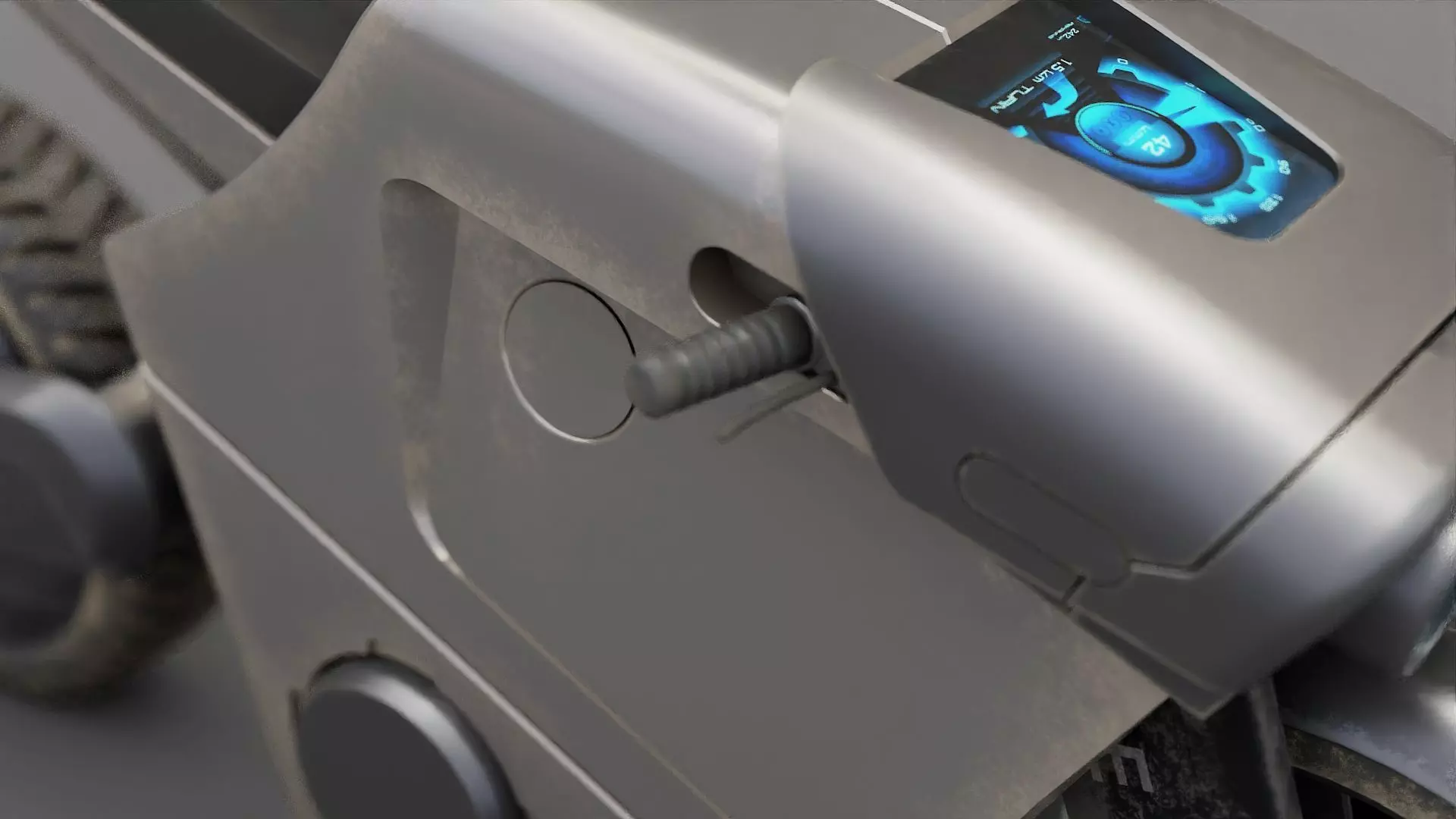 CYBER BIKE-01 Rigged 3D model_23