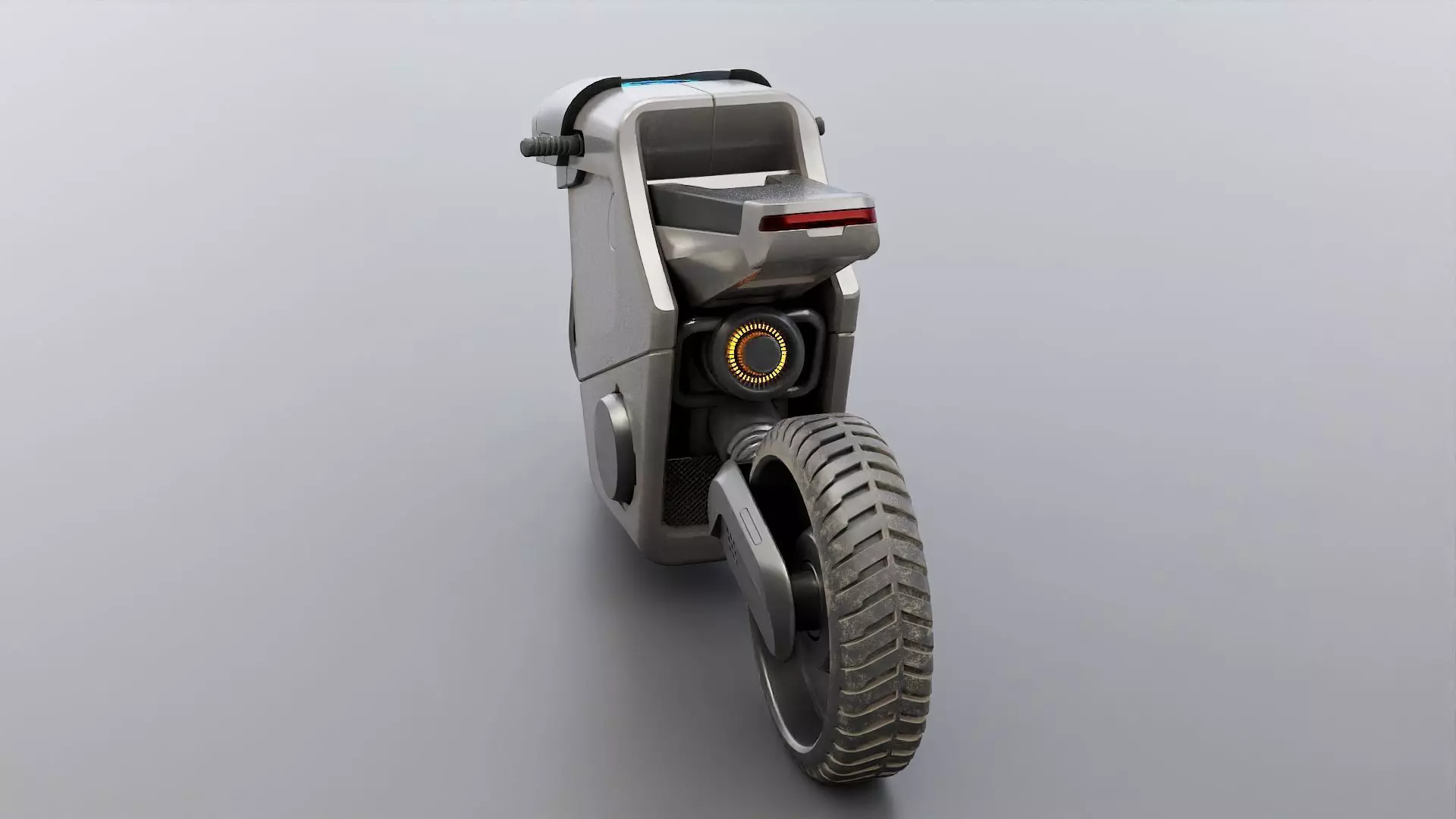 CYBER BIKE-01 Rigged 3D model_11