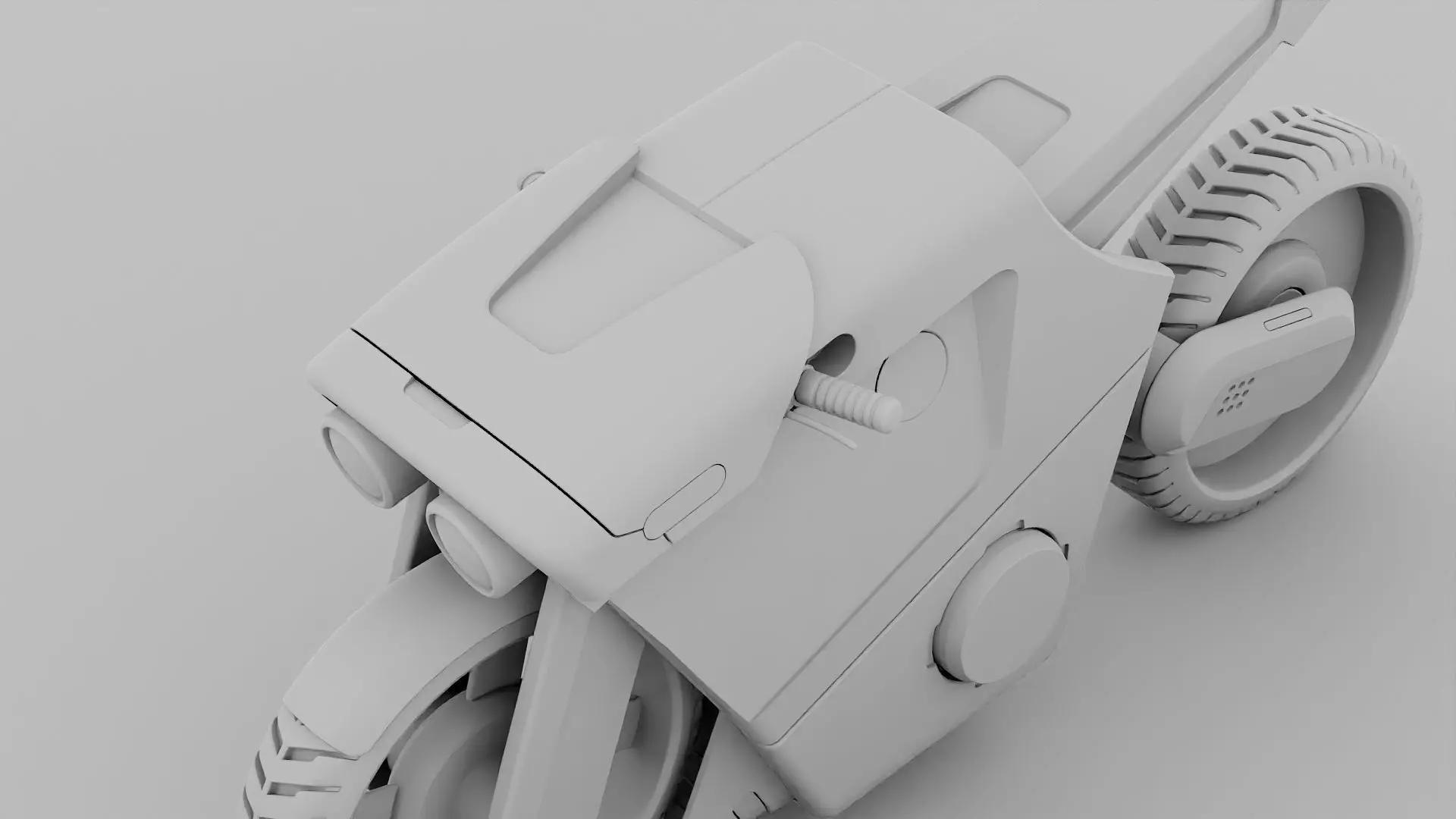 CYBER BIKE-01 Rigged 3D model_33