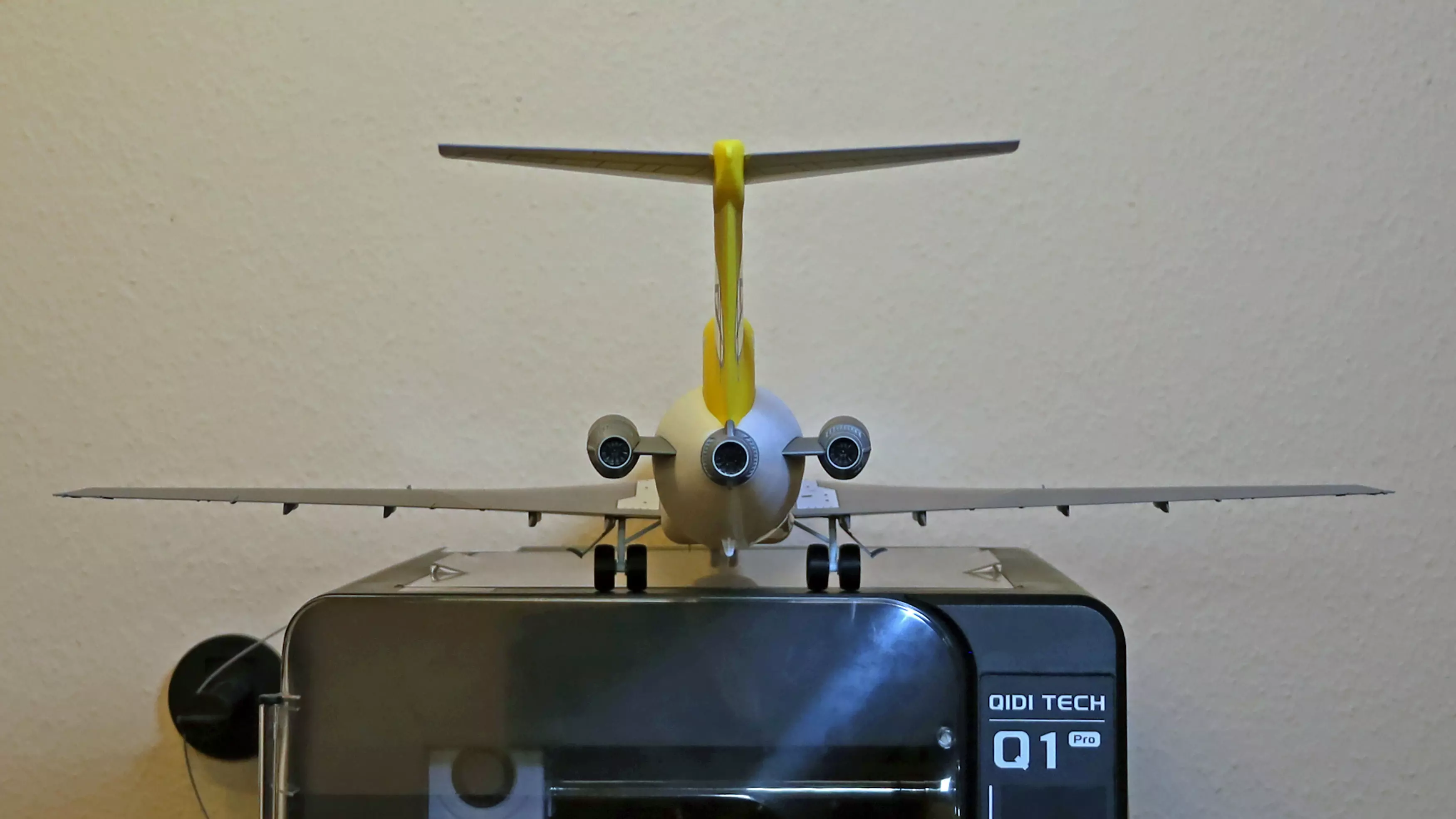 26801 Model kit Boeing 727-200 Down 3D print model_20