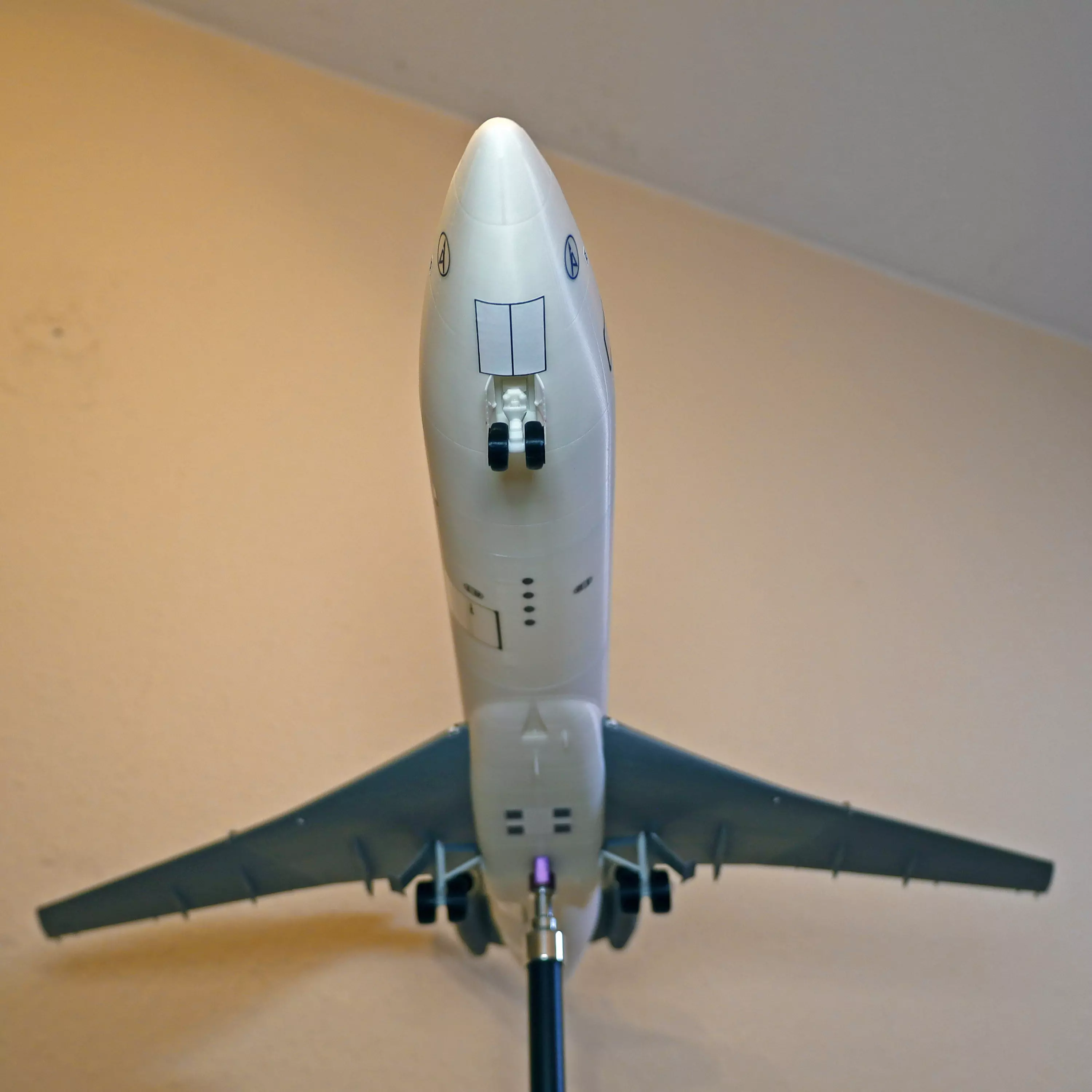 26801 Model kit Boeing 727-200 Down 3D print model_24