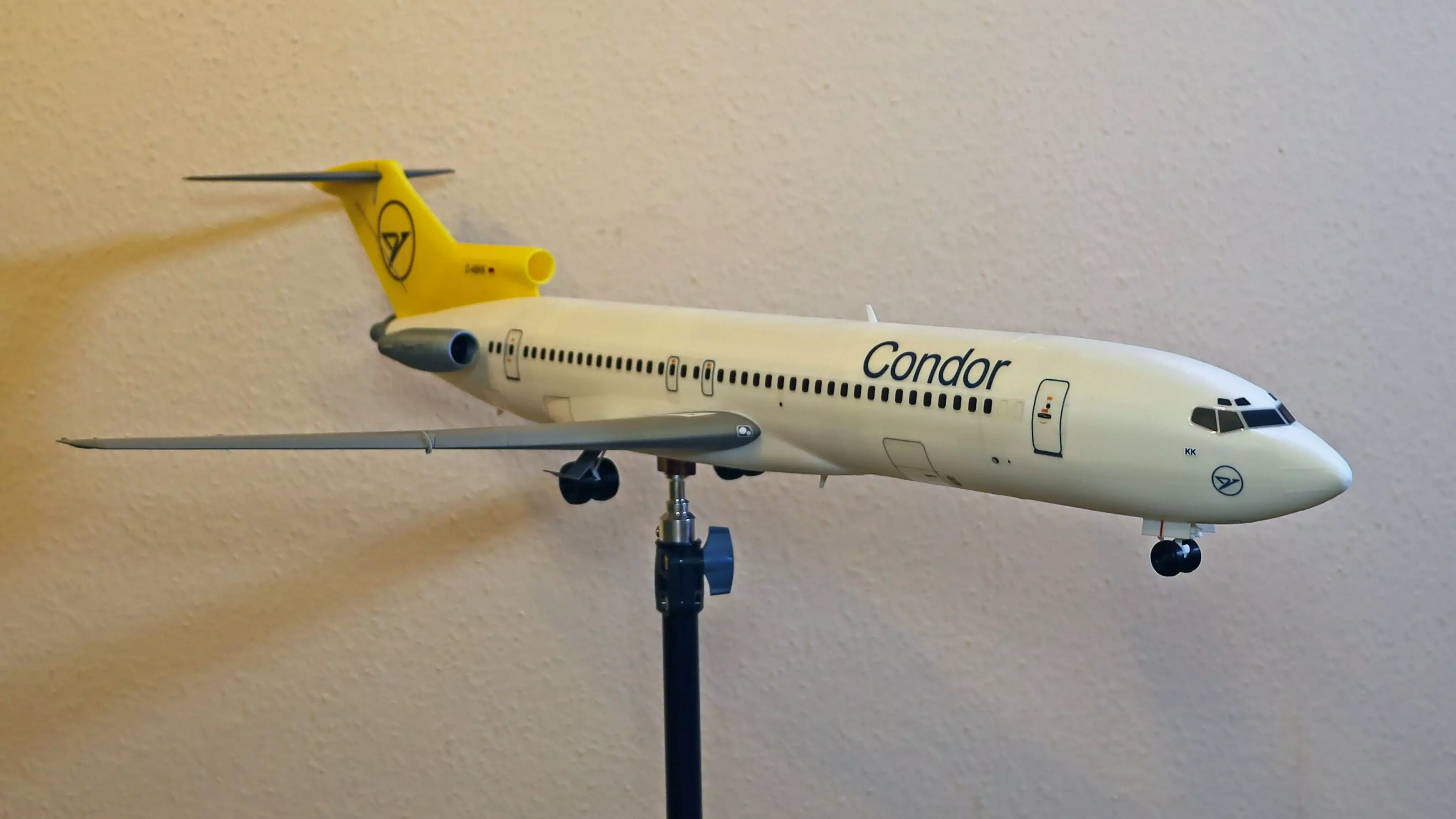 26801 Model kit Boeing 727-200 Down 3D print model_8
