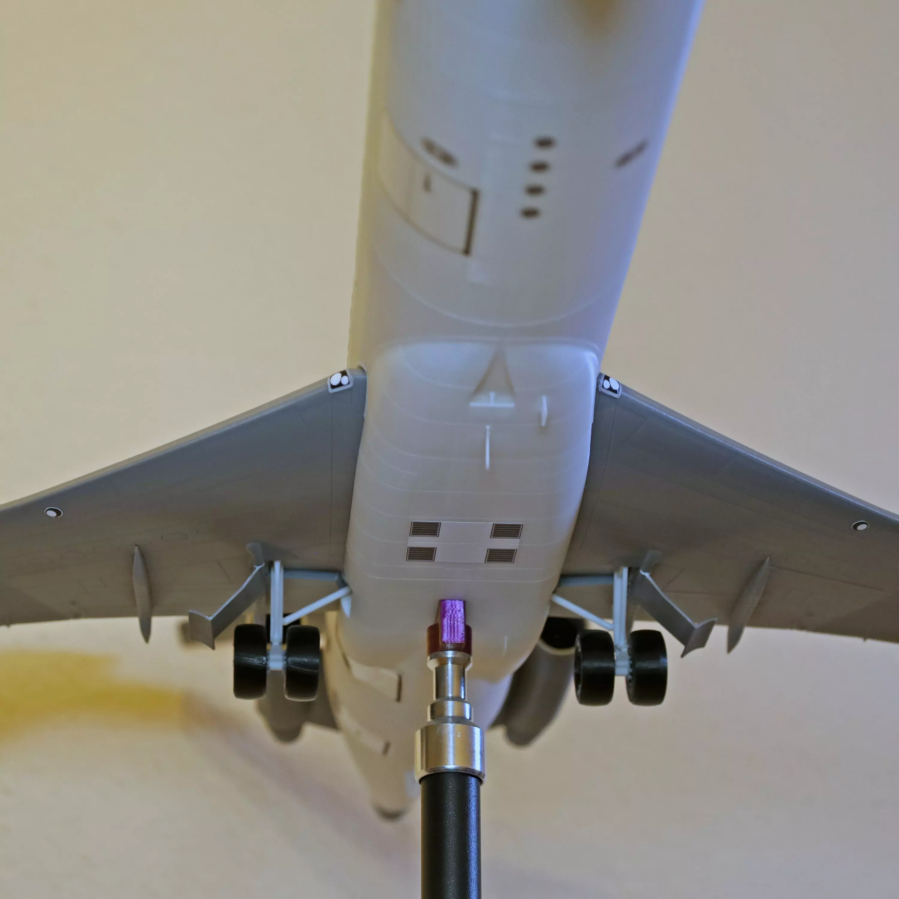 26801 Model kit Boeing 727-200 Down 3D print model_25