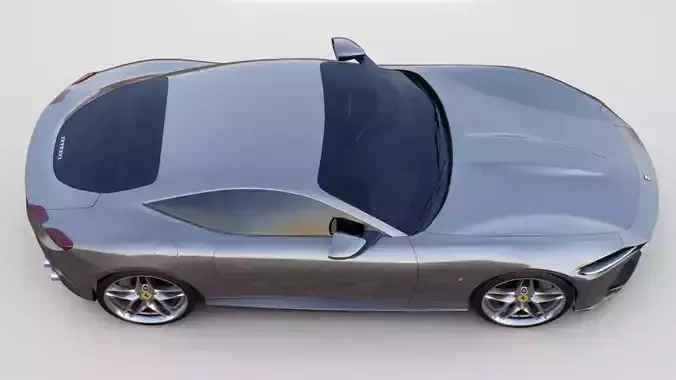 Realistic 3D Car Model Standard  Game-Ready  High Quality