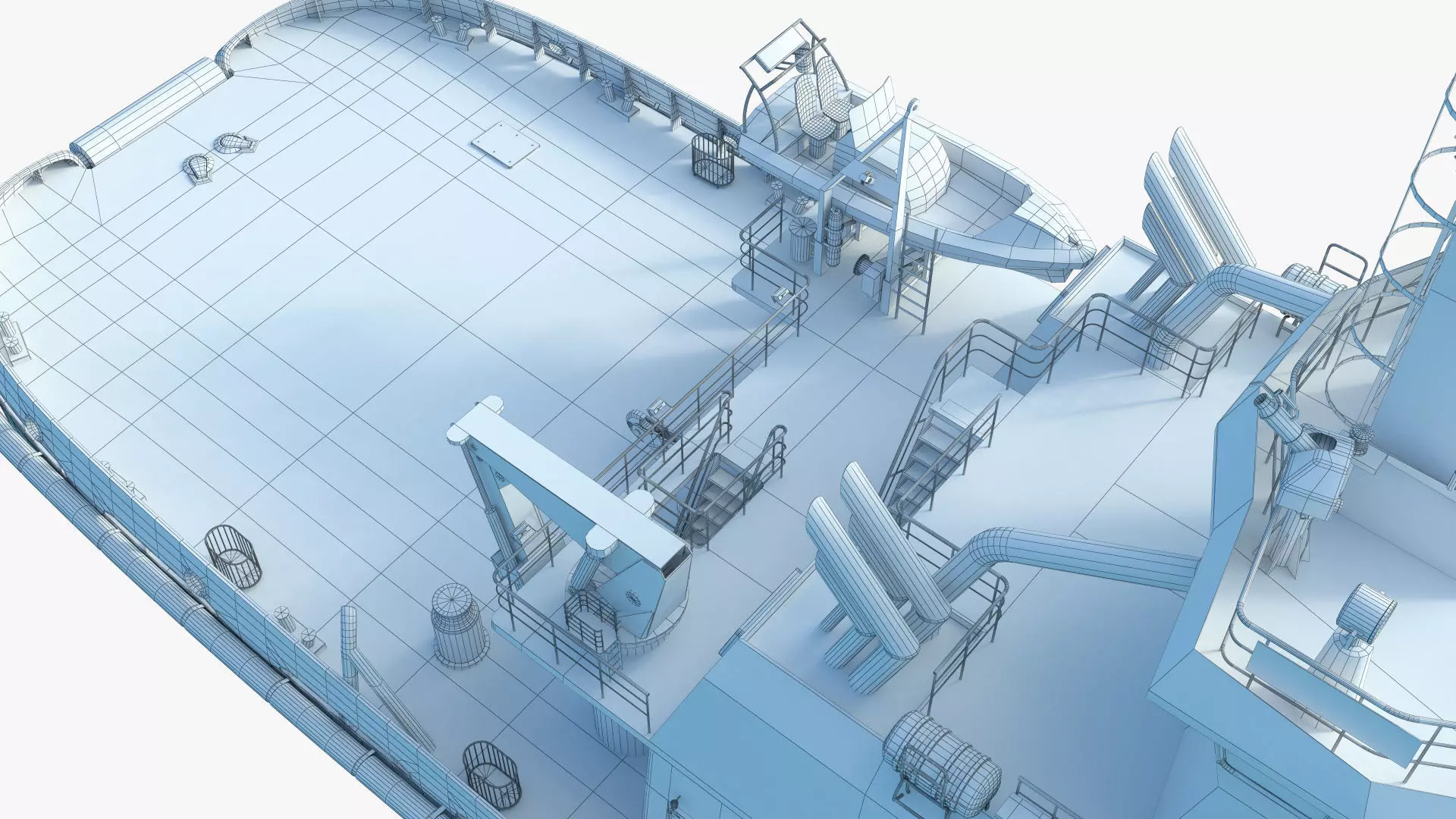 Tug Icebreaker Ship Realistic and Detailed 3D Model 3D model_11