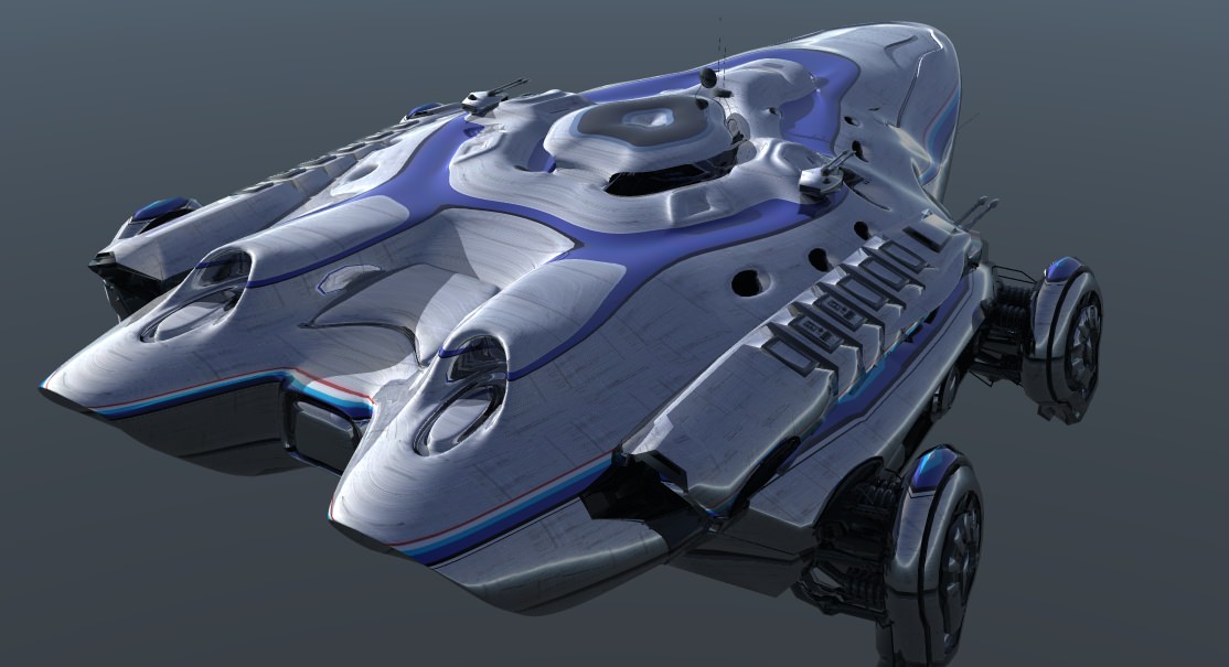 Alpha Explorer Starcruiser 3D print model_13