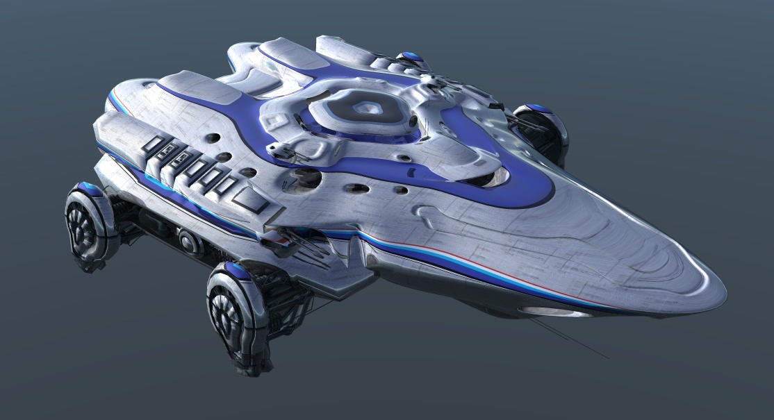 Alpha Explorer Starcruiser 3D print model_11