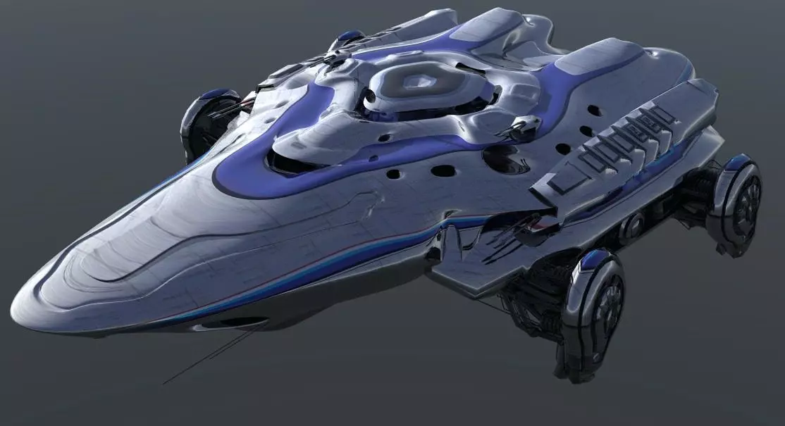 Alpha Explorer Starcruiser 3D print model_0