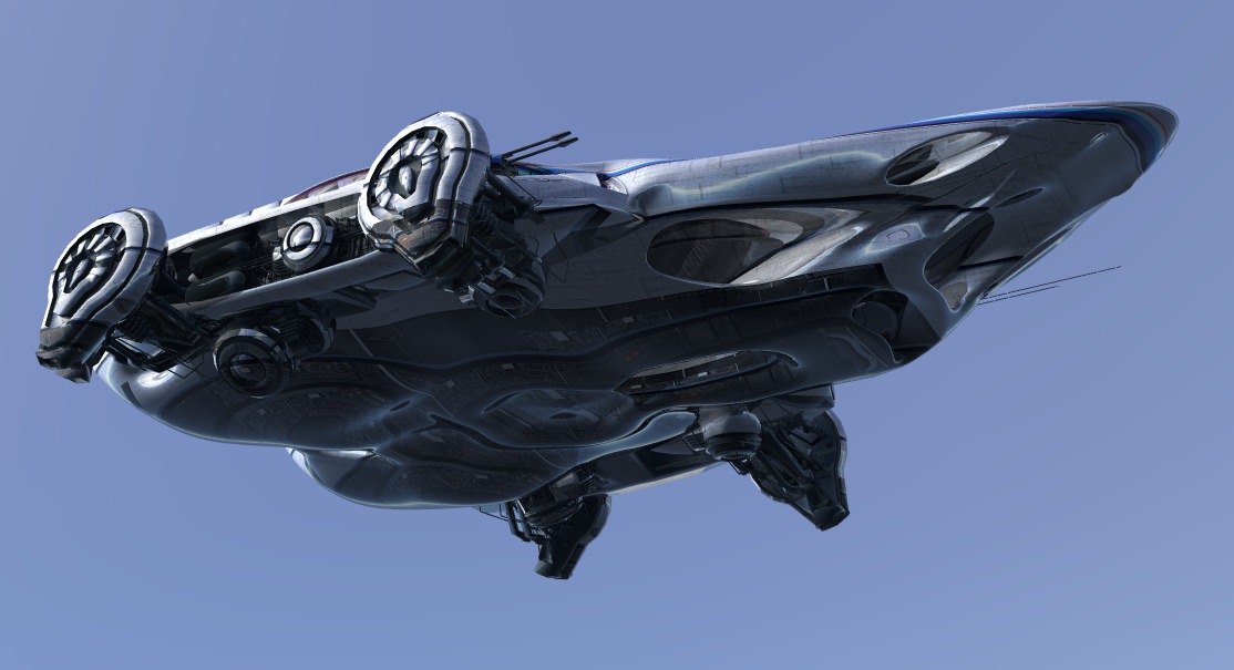 Alpha Explorer Starcruiser 3D print model_1