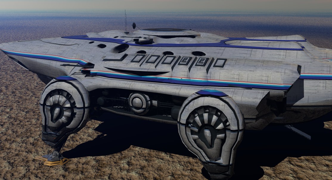 Alpha Explorer Starcruiser 3D print model_8