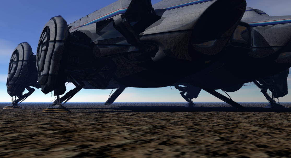 Alpha Explorer Starcruiser 3D print model_7