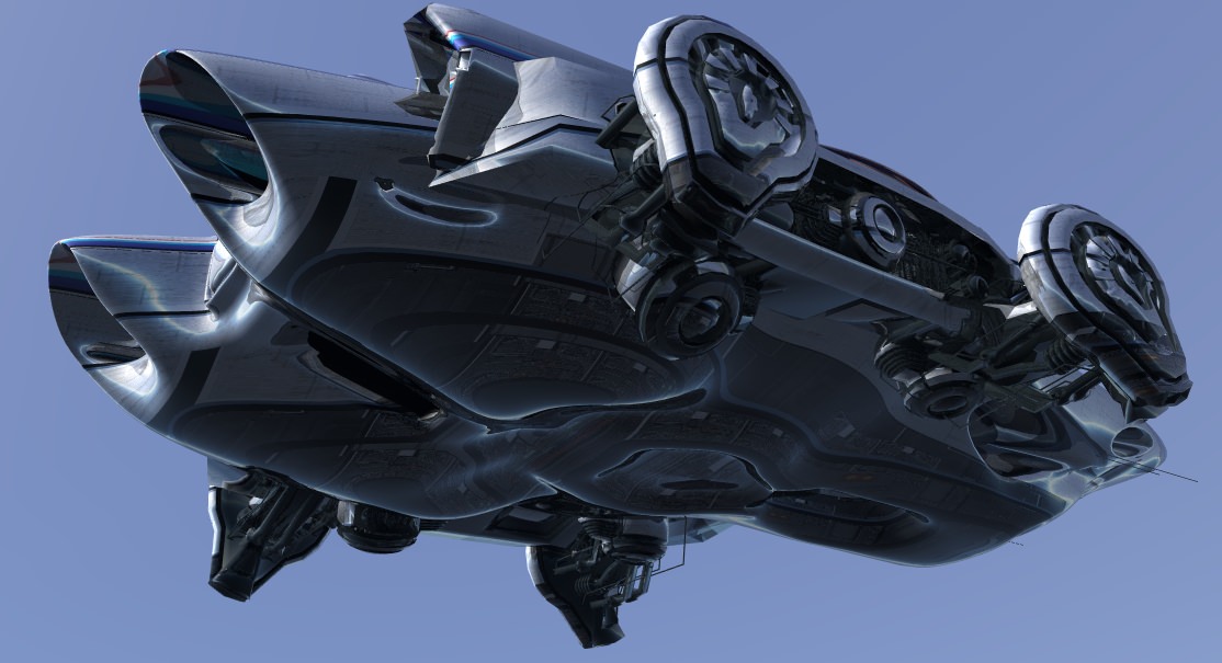 Alpha Explorer Starcruiser 3D print model_12