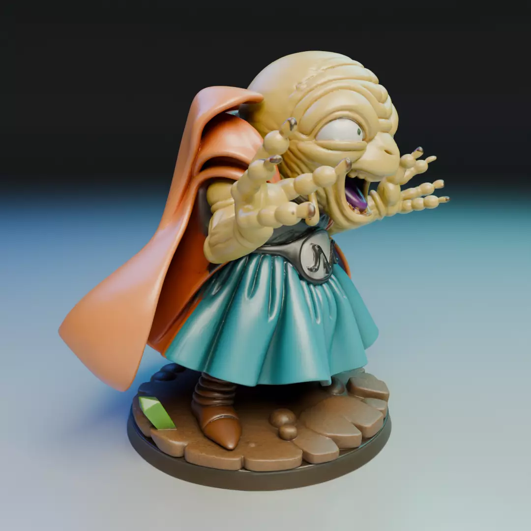 babidi Dragon Ball 3D print model_12