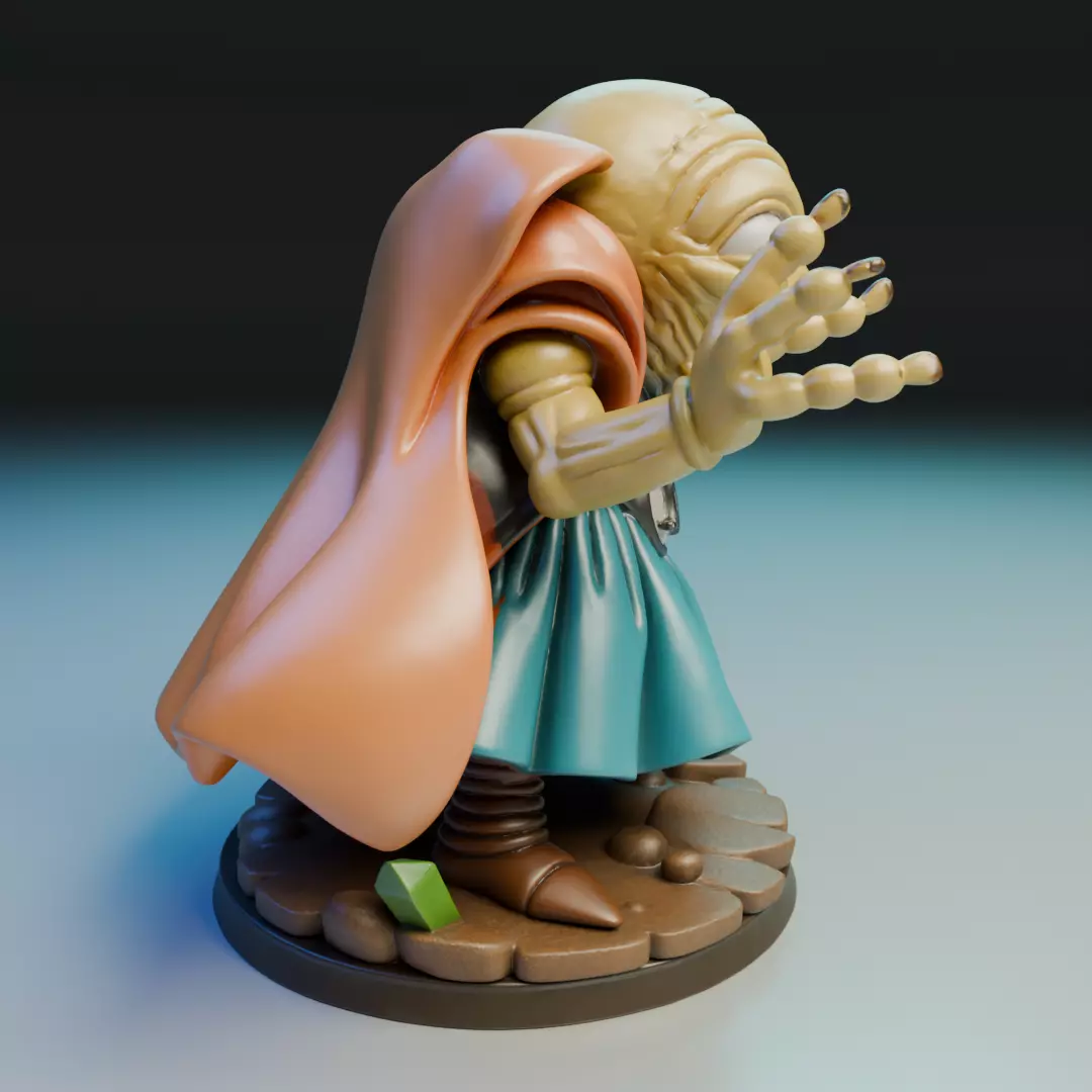 babidi Dragon Ball 3D print model_2