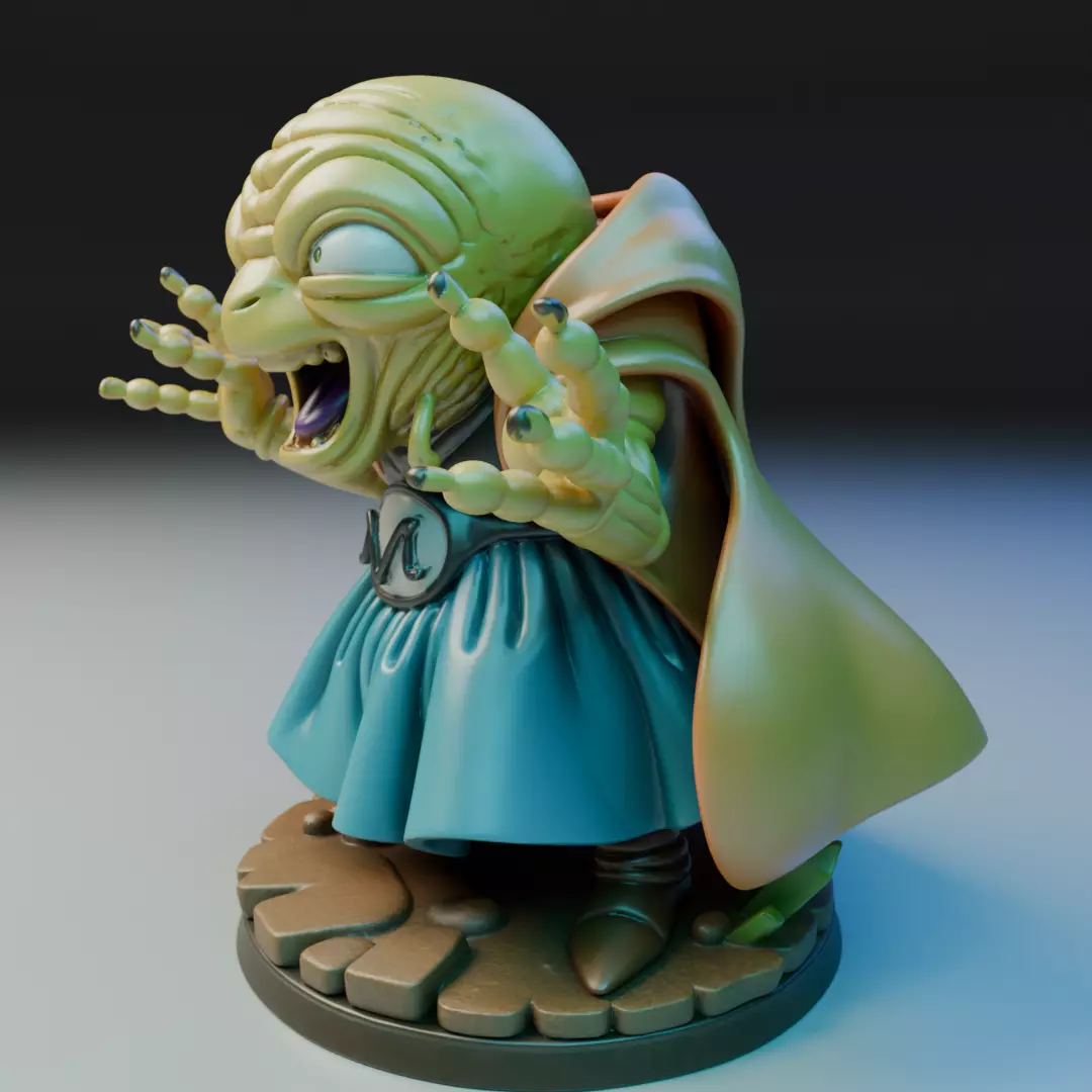 babidi Dragon Ball 3D print model_10