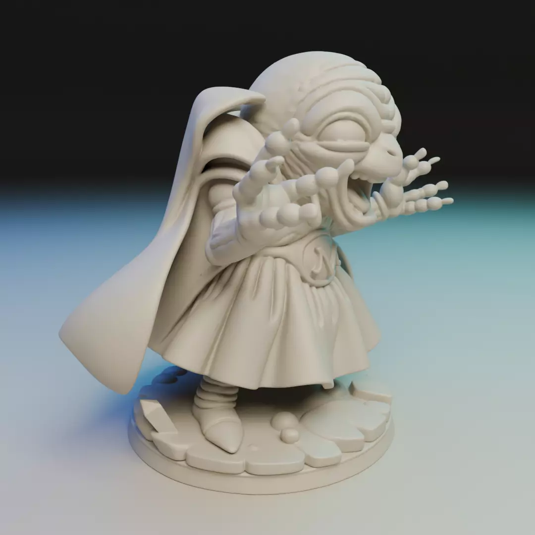 babidi Dragon Ball 3D print model_11