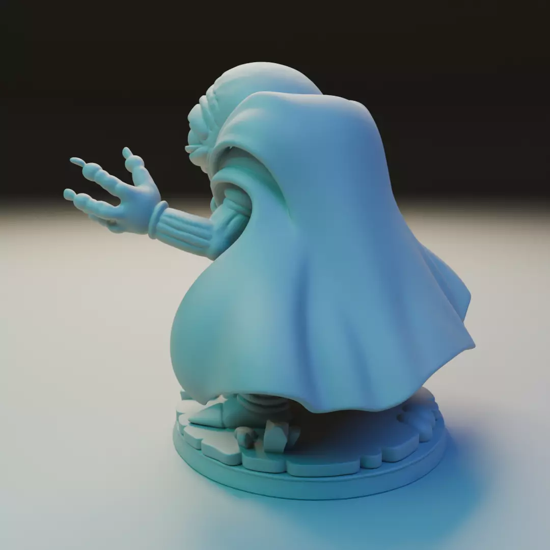 babidi Dragon Ball 3D print model_7